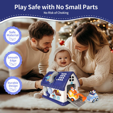 Lawnidyll Toys For 1+ Year Old Boy, 8 In 1 Sensory Toys For Toddlers 1-3, Early Educational Learning Toy For Birthday, Baby Toys