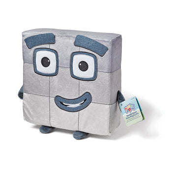 hand2mind Numberblock Nine Plush Toy - Multicolor Stuffed Animal for Toddlers, Preschool Math Learning, Model 96942