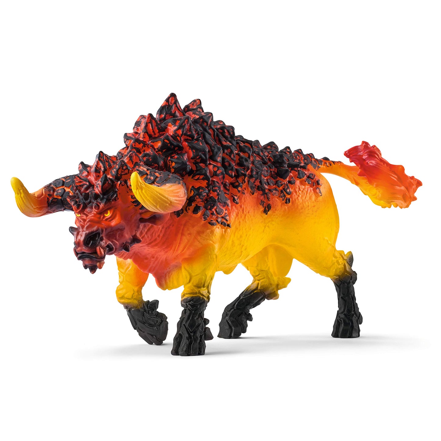 Schleich Eldrador Creatures Mythical Creatures Toys For Kids, Lava Monster Action Figure, Fire Bull, Ages 7+