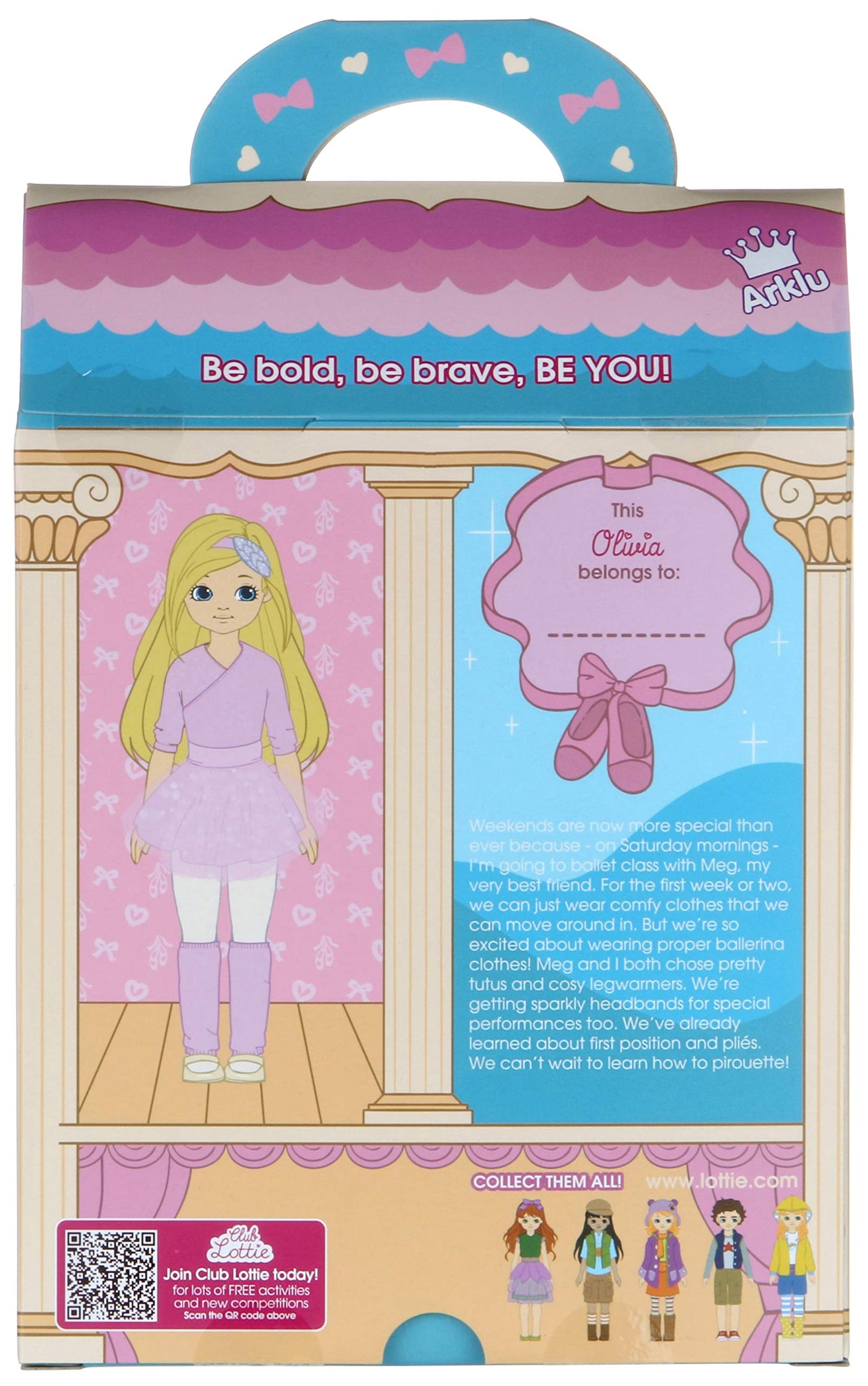 Lottie Doll Ballet Class | Ballerina Poseable Doll