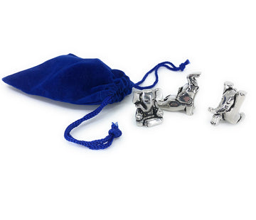 Basic Spirit Yoga Elephant Poses Pewter Miniature Figurines Namaste Meditation Zen Statue Gift