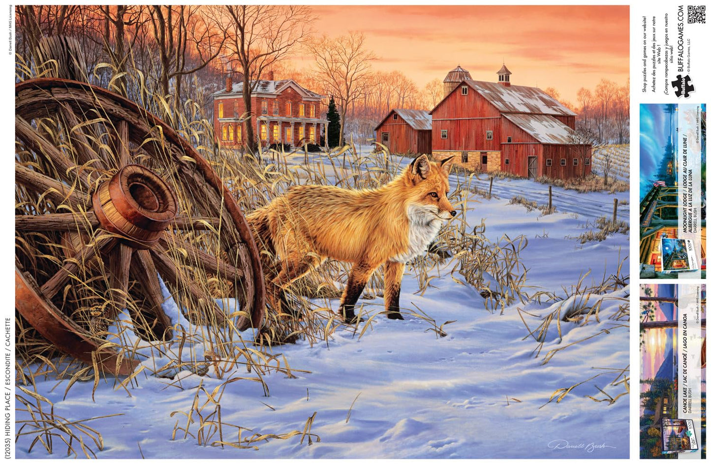 Buffalo Games Hiding Place 1000 Piece Jigsaw Puzzle for Adults - Large Multicolor Puzzle for Challenging Game Nights - 26.75 x 19.75