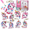 TOY Life Diamond Art Kits for Kids Gem Art Diamond Art for Kids, Unicorn Diamond Painting Kits for Kids 4-8, Gem Art Kits for Ki