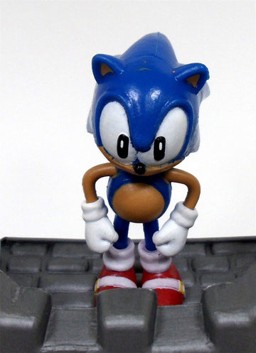 Sonic 18 Piece Play Set Featuring Random Sonic Figures And Accessories - May Include Super Sonic, Amy Rose, Miles, Tails Prower,