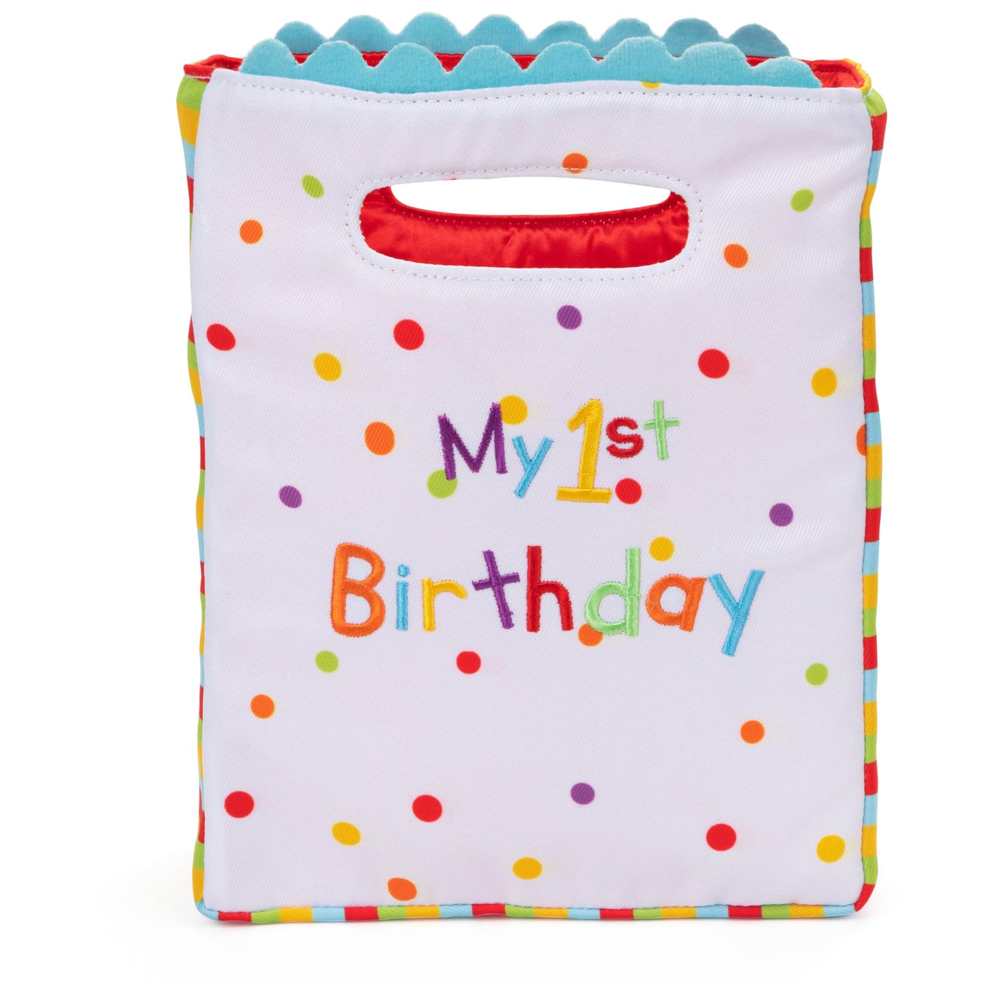 Gund Baby, My First Birthday-Themed 5-Piece Plush Playset, Sensory Toys For Babies, 8