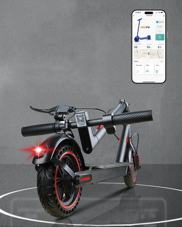 Qnq Electric Scooter, Powerful 500W/1500W Peak Motor, Max 28/35Miles Long Range, Top Speed 21/25 Mph, 8.5 '' /10 ' ' Tires, E Sc