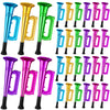 Deekin 60 Pack Mini Trumpet Toys Assorted Colors Plastic Trumpet Horn Musical Educational Toys for Kids Birthday Graduation Part