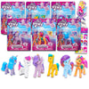 My Little Pony Mini Figures 6 Pack - Toy Bundle With 4 Cupcake Topper Figurines Plus Stickers, Bookmark | Party Supplies