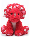 Bearington Collection Stuffed Animal Dinomite The Heart Dinosaur 11-inch Valentine's Plushie