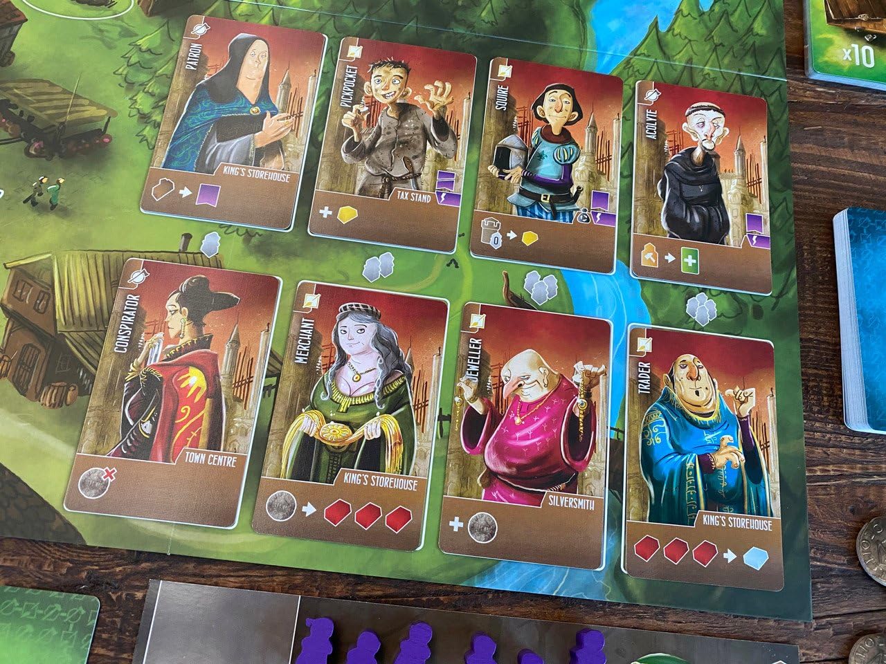 Renegade Game Studios Architects of the West Kingdom Board Game for 1-5 Players, Aged 12+, Cardboard, Multicolor, Model RGS-00819