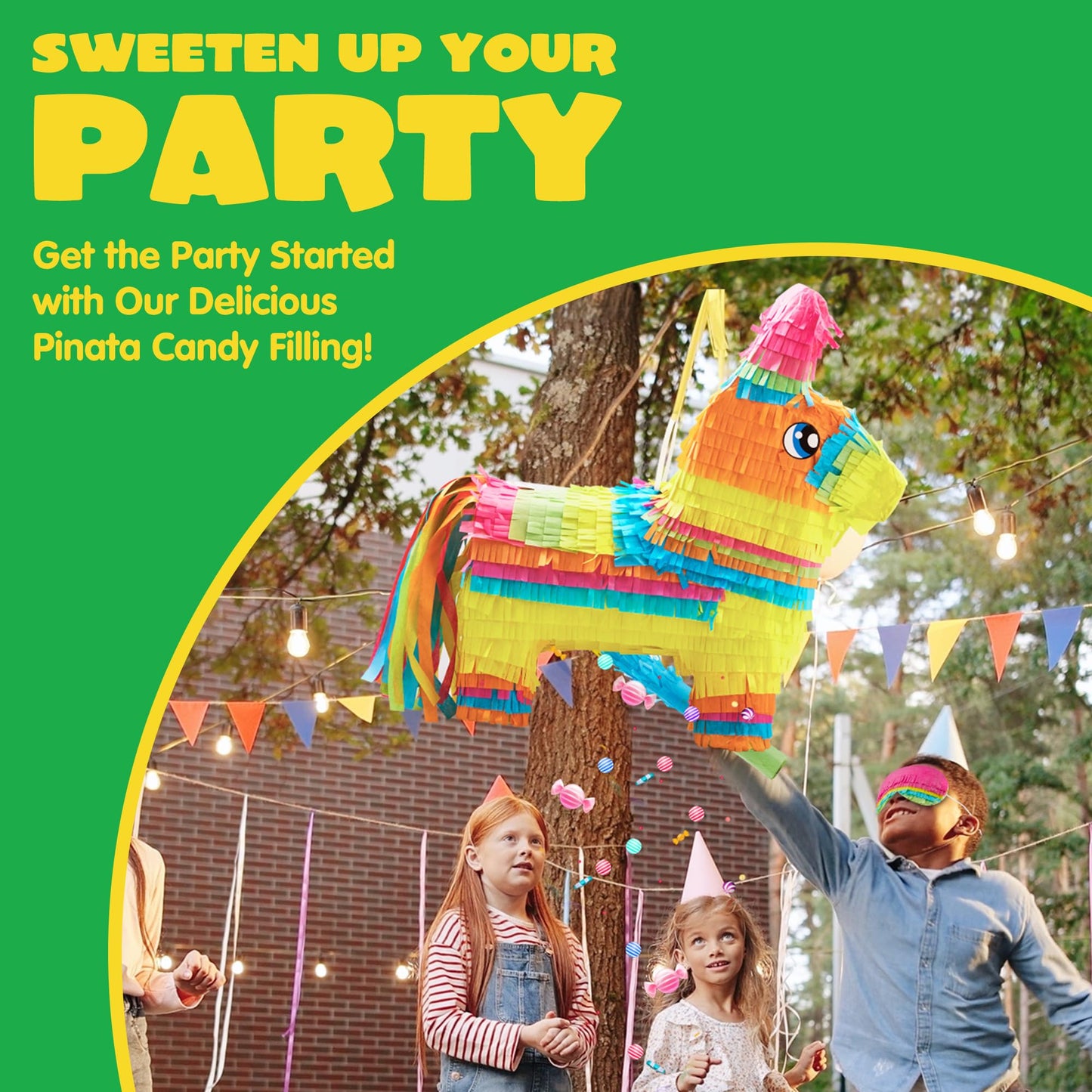 Cinco De Mayo Small Donkey Pinata For Kids Birthday Party, (12.5 X 15.5 X 4.5 In.) For Fun Fiesta Taco Party Supplies, Luau Event Photo Props, Mexican Theme Decoration, Carnivals Festivals, Taco Tuesday Event
