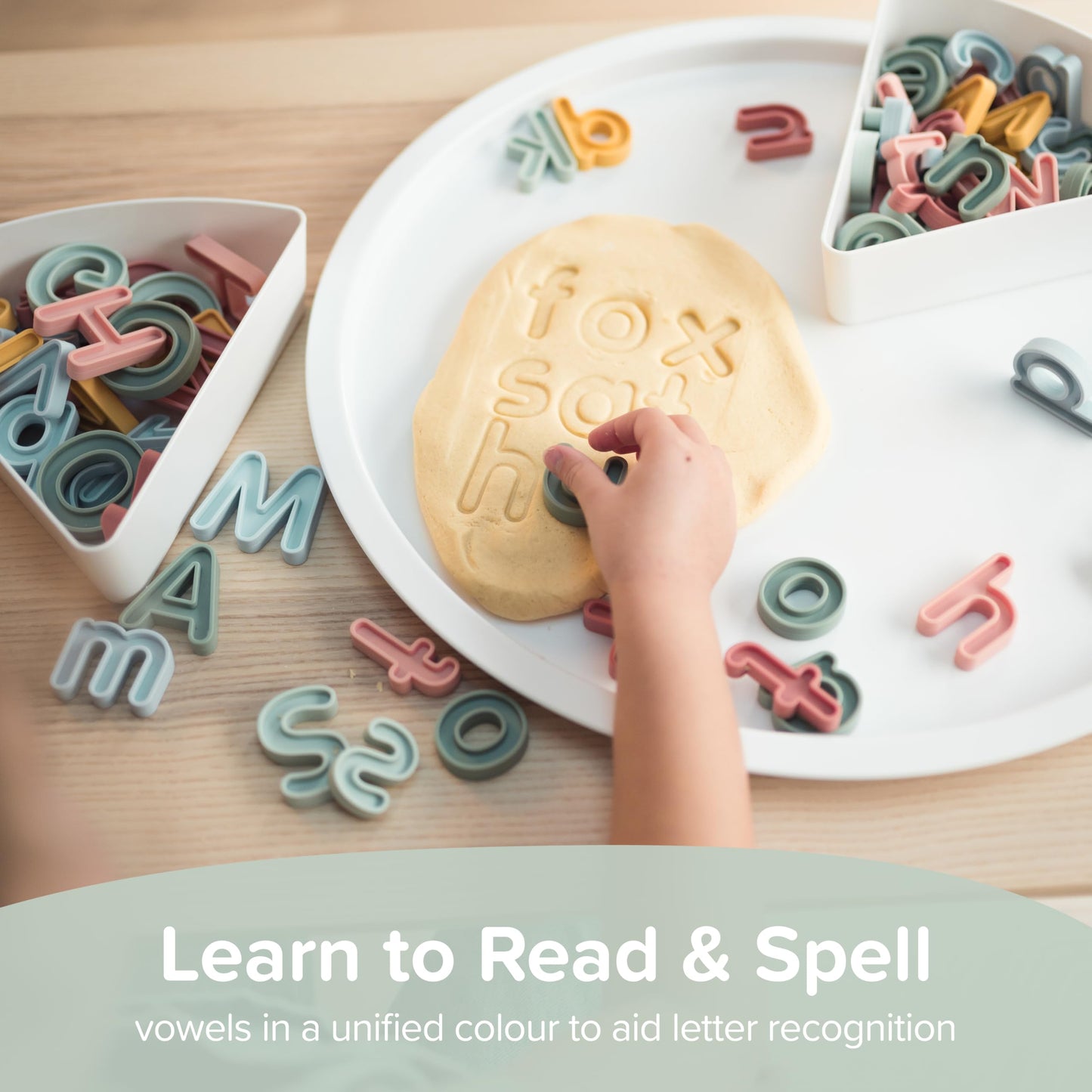 Inspire My Play Lowercase Alphabet Letters For Kids - Abc Toys For 3 Year Olds -Sensory And Messy Play