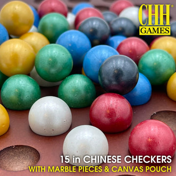 CHH 15 Jumbo Chinese Checkers with Marbles
