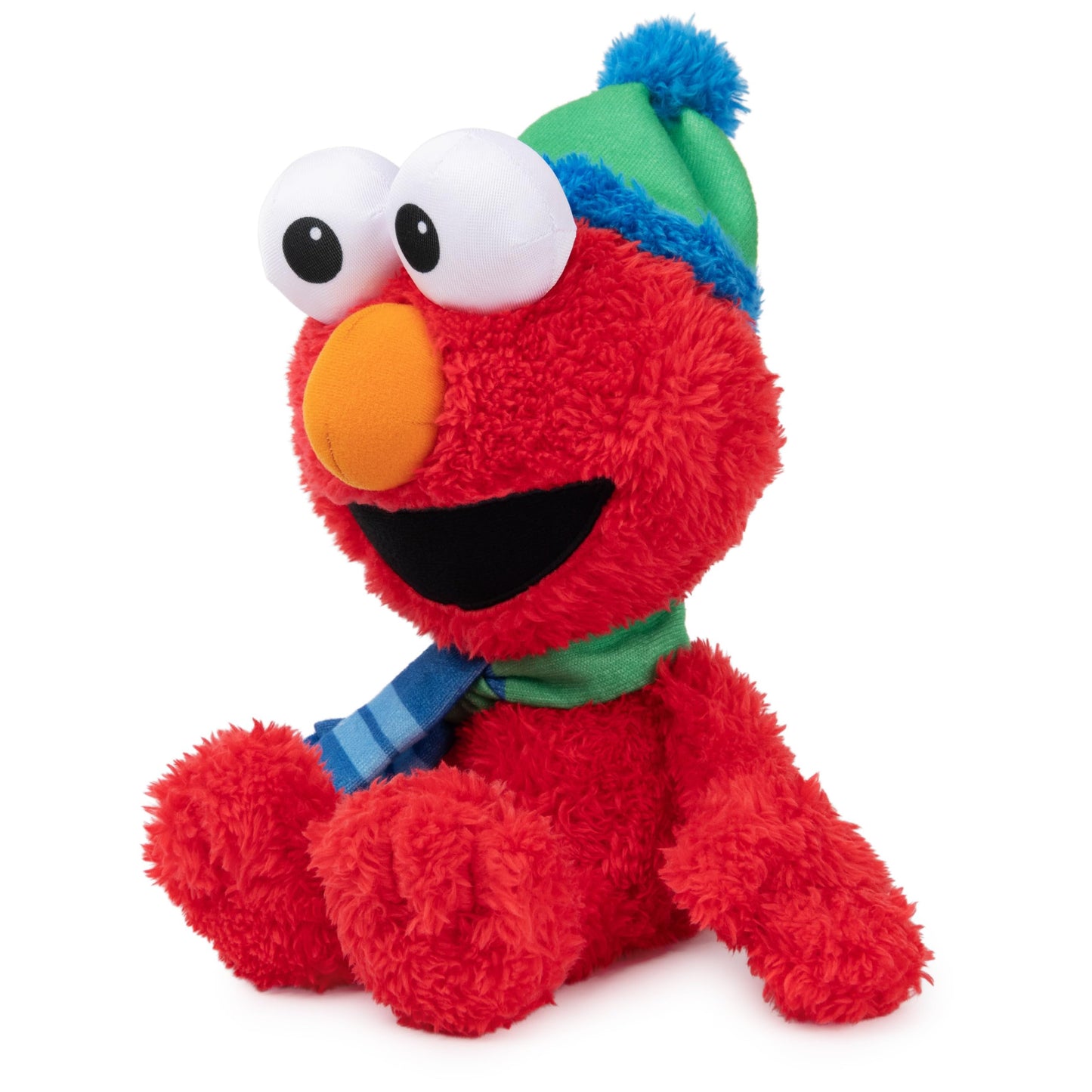 GUND Elmo Nutcracker Plush Toy, Premium 13” Red Muppet for Ages 1 & Up, Medium Size