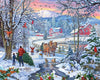 White Mountain The Perfect Tree Winter Puzzles 1000 Pieces Theme Jigsaw Puzzle for mature-themeds and Family