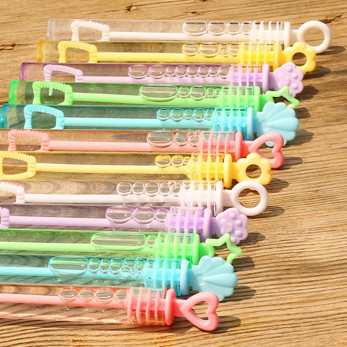 Bubble Party Favors For Kid, 30 Pack Mini Bubbles Bulk With Display Box, Pastel Bubble Wand Sticks Toy For Party Supplies, Birth
