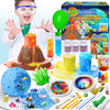 Unglinga 50+ Science Lab Experiments Kit For Kids, Stem Activities Educational Scientist Toys Gifts For Boys Girls Chemistry Set, Gemstone, Volcano Eruption