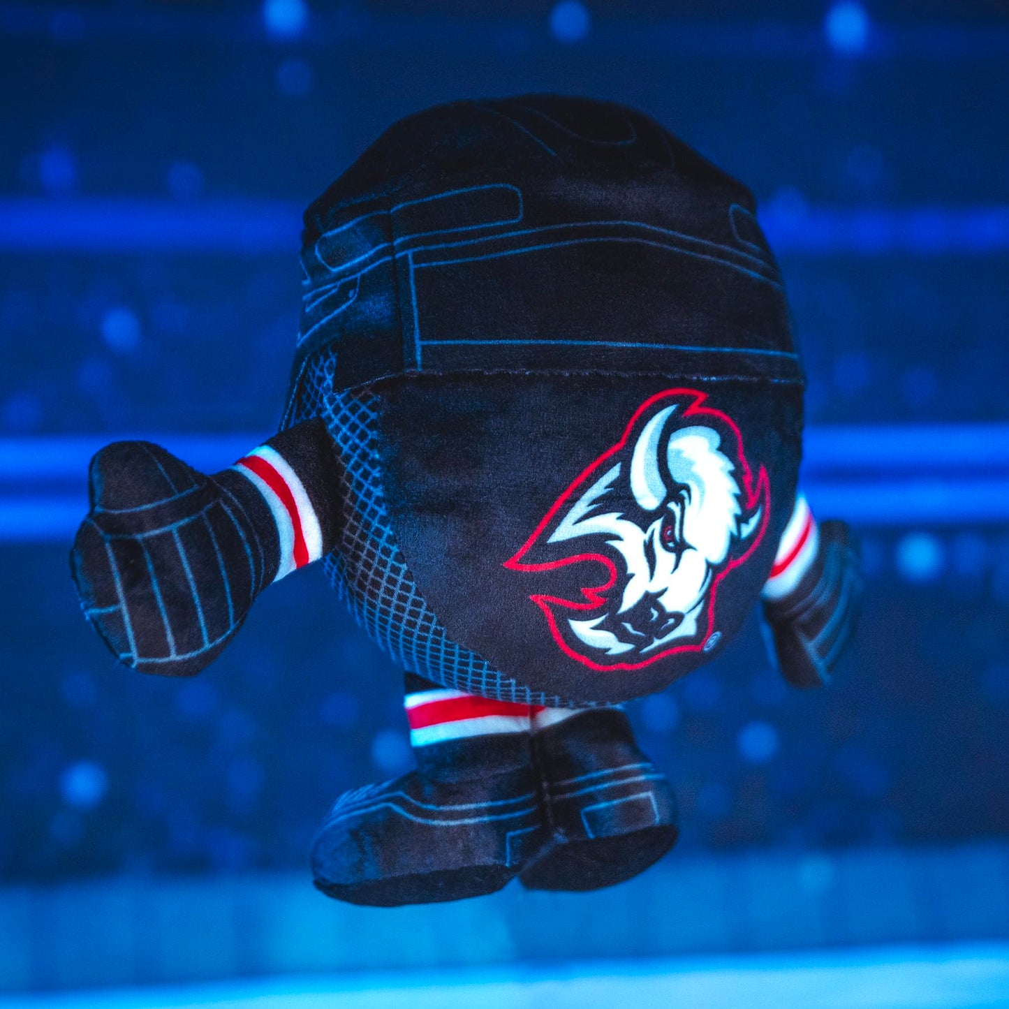 Bleacher Creatures Buffalo Sabres 8'' Nhl Kuricha Hockey Puck Sitting Plush - Soft Chibi Inspired Plush