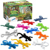 36 Set Sticky Gecko Lizard Toy Party Favor Slingshot, Stretchy Climbers On Wall for Kids, Goodie Bags & End of Year Party Favors