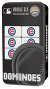 MasterPieces Officially Licensed MLB Chicago Cubs 28 Piece Dominoes Game for mature-themeds