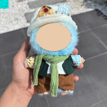 Doll Clothes - Compatible with LBB 5.91-6.7inch(15-17cm) Dolls as Accessories Only enhanced Dolls Outfit with Accessories Hand Crocheted Hat Sweaters Bag 17