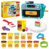 Play-Doh Super Slice Cake Playset, Toy Oven with Play Kitchen Accessories & 11 Modeling Compound Cans, Kids Arts & Crafts, Ages