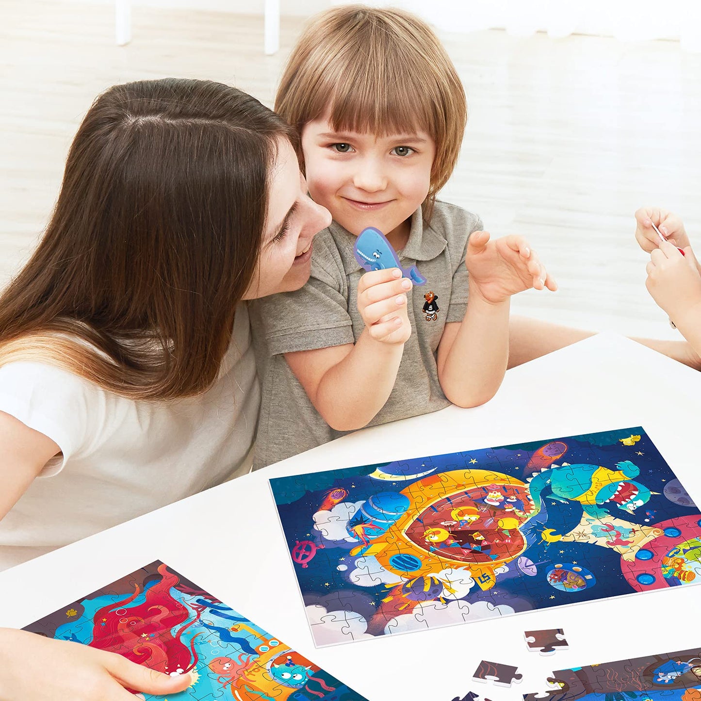 Toi Leveled Puzzles For Kids Aged 5 And Up, Toddler Puzzle Preschool Learning Jigsaw Puzzles, Large Pieces Educational Game For