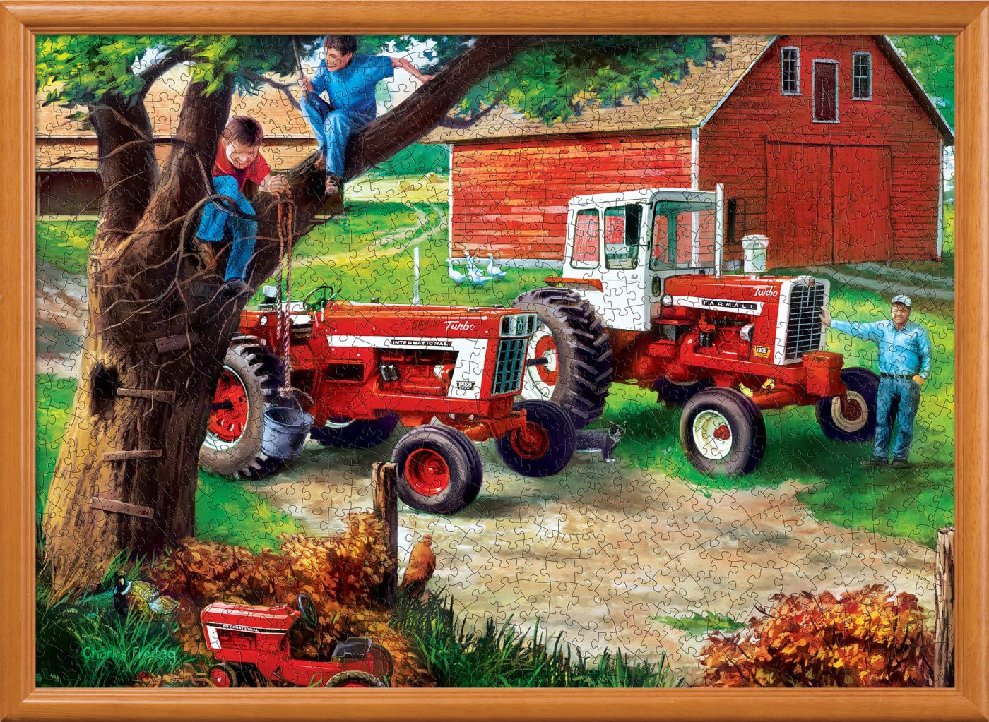 Masterpieces 1000 Piece Jigsaw Puzzle For Adults, Family, Or Youth - Boys And Their Toys - 19.25''X26.75''
