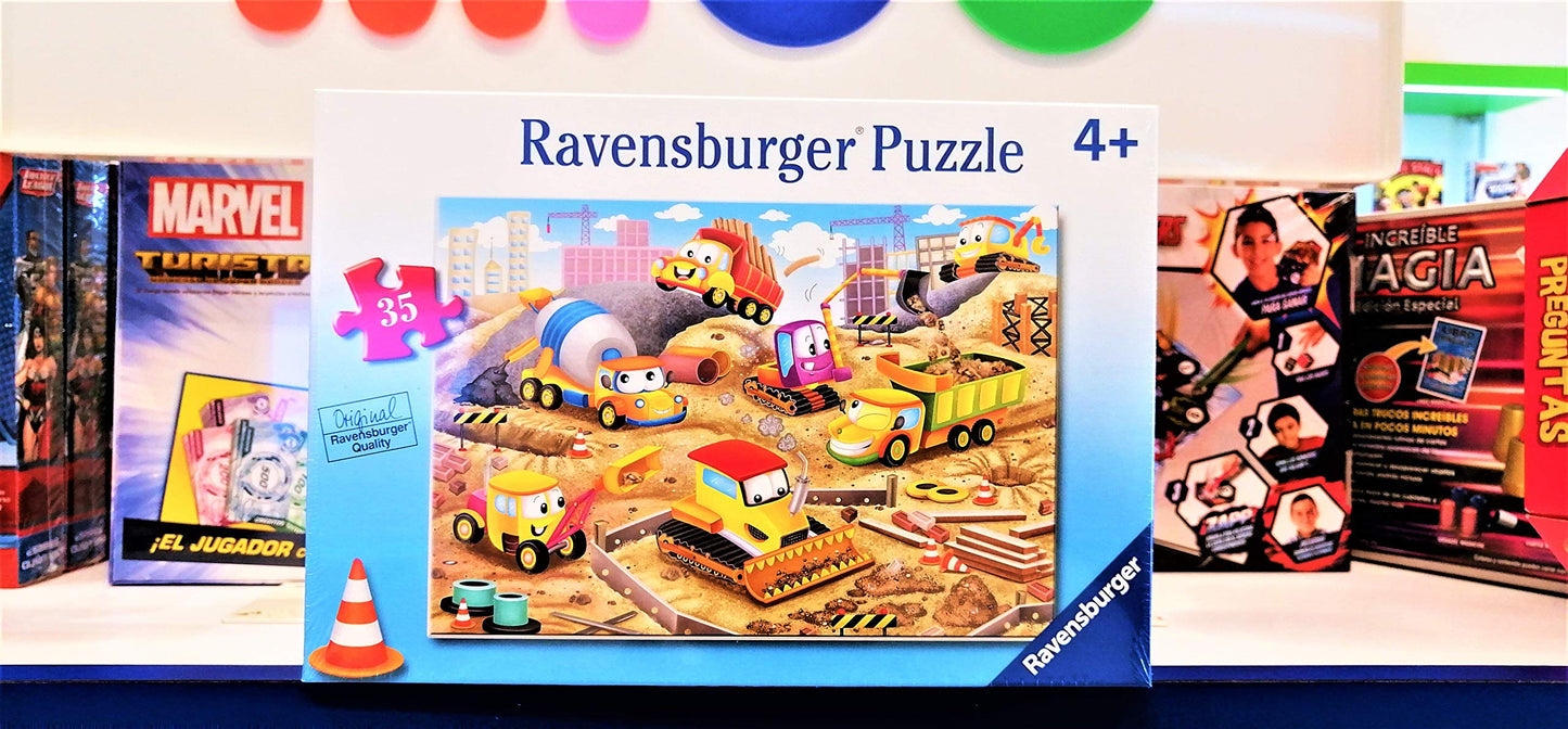 Ravensburger 08620 Raise The Roof! Jigsaw Puzzles, Multicoloured
