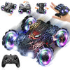 Hand Controlled Remote Control Car, 2.4Ghz Gesture Sensing RC Stunt Car with Wholebody Light & Headlight, Rechargeable 360 Rotat