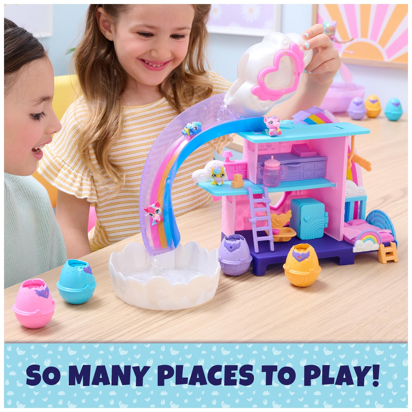 Hatchimals Alive, Hatchi-Nursery Playset Toy With 4 Mini Figures In Self-Hatching Eggs, 13 Accessories, Kids Toys For Girls And Boys Ages 3 And Up