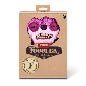 Fuggler Gold Fuggs by ZURU - Plush Collectible Funny Ugly Monster Toy, Teddy Bear Nightmare Design