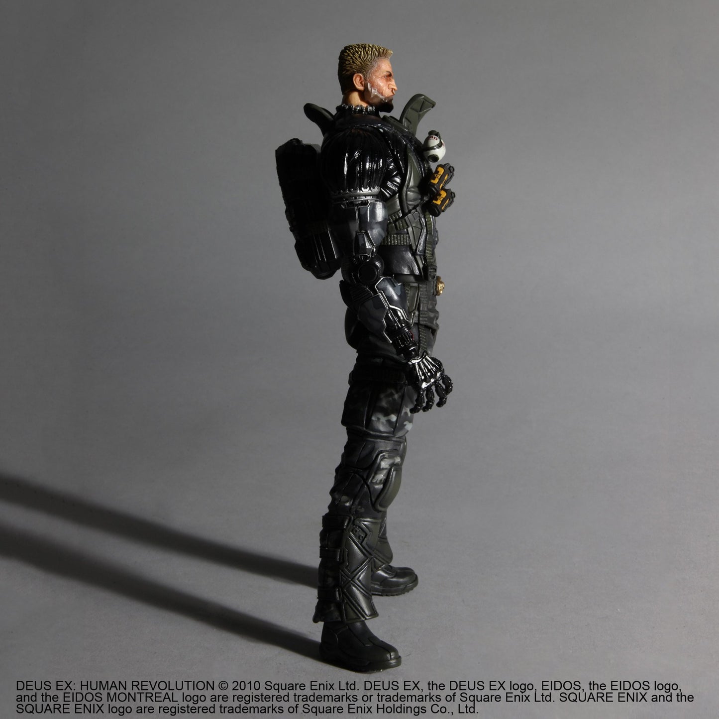 Square-Enix Square-Enixafgsqx081 Abysse Deus-Ex Play Arts Kai Lawrence Barrett Action Figure, Multicolor
