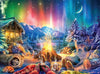 Buffalo Games LARS Winter's Night Bonfire 1000 Piece Jigsaw Puzzle - Large Multicolor Paper Model 13807 for Adults