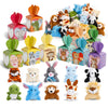 Atfunshop Valentines Day Gifts For Kids With Animal Plush Toys 30 Pack Valentines Mini Keychains And Heart Gift Box In Bulk Exchange For Toddlers Girls Boys School Class Classroom Party Favors