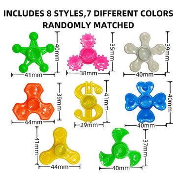 Nbguigdstr Fidget Spinners Bulk-Mini Fidget Spinner Toys for Kids Teens mature-themeds Birthday Party Favors Return Gifts Goodie Bags Stuffers Party Games Classroom Rewards Carnival Prizes (36)