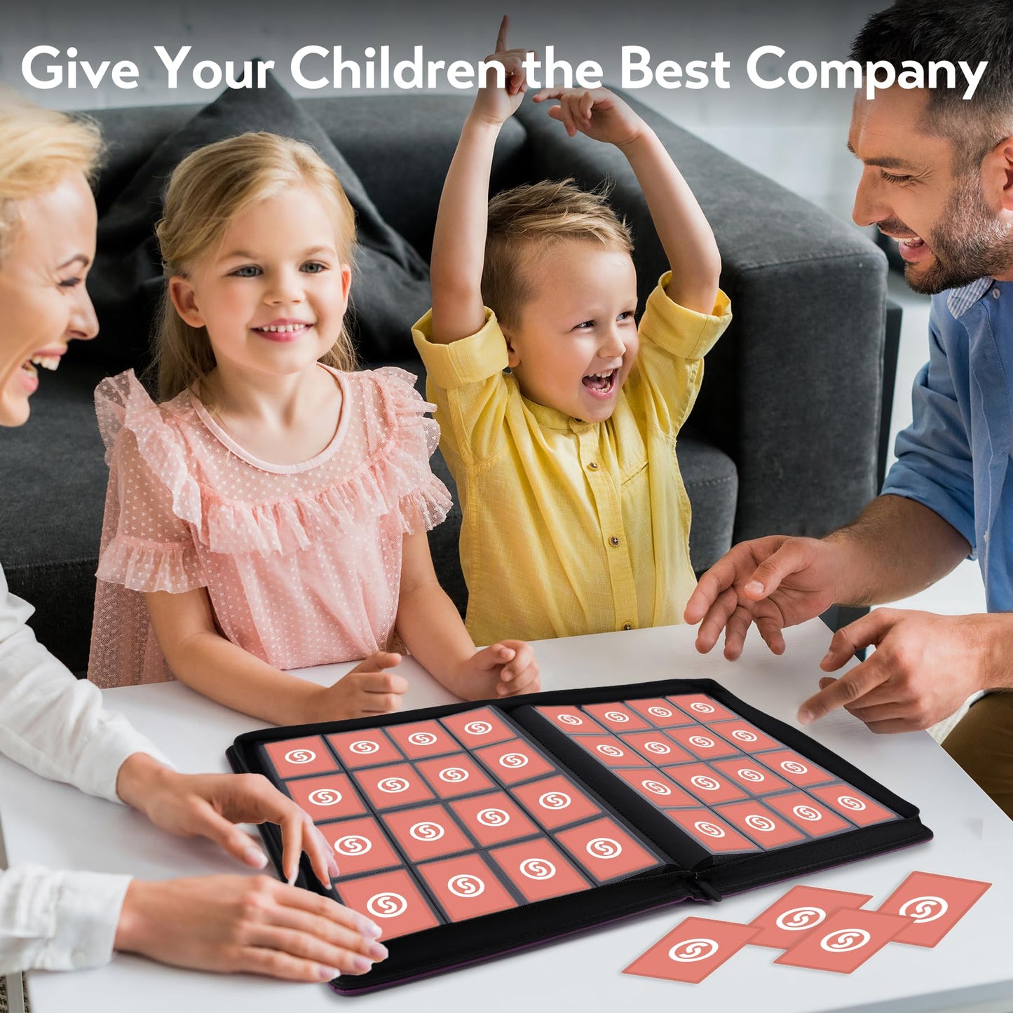 1000+ Pockets Trading Card Binder enhanced 16 Pocket Card Binder Ringless Side Loading Collection Album Holder Folders for MTG TCG Game Cards & Sports Cards (Pink)