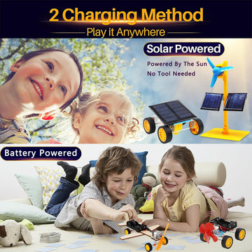 Stem Building Toys For Kids Ages 8-12, Science Experiments & Solar Car Projects