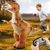 TOPMVP 2.4GHZ Remote Control Inflatable Dinosaur Toy for Kids,Electric Toy Dinosaur with Sound & 360Rotation,Rechargeable Walkin