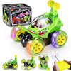 Hymaz Rc Stunt Car for Kids 3 4-7 8-12 Year Old, 4WD Remote Control Car with 360 Flips, 3D Lights & Music, Cool Boys Girls Recha