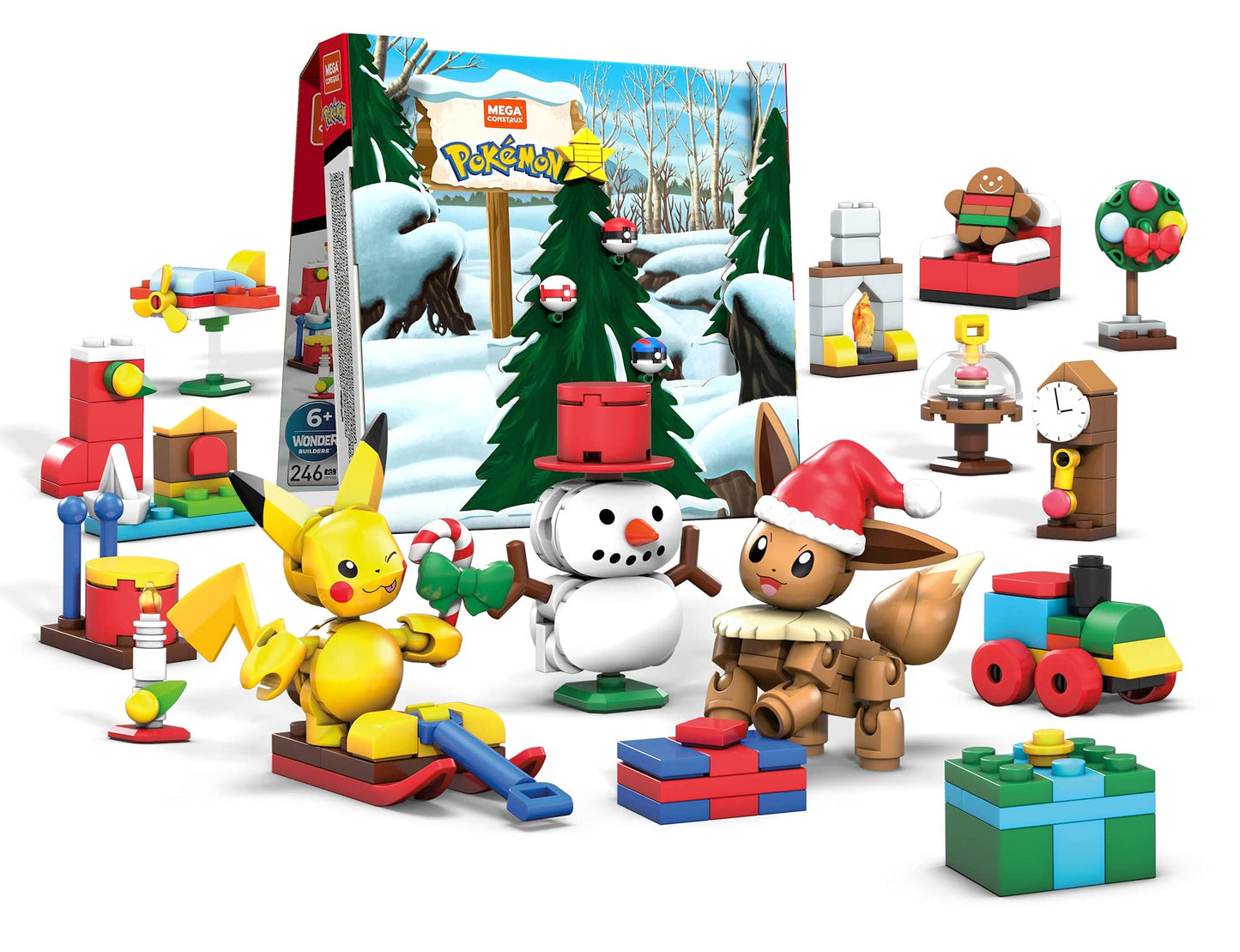 Mega Construx Pokemon Holiday Calendar Advent Calendar Building Set