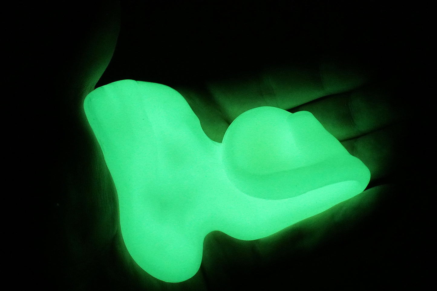 Ja-Ru Glow In The Dark Slime Eggs (2 Units) Squishy & Stretchy Putty For Kids. Sensory Stress Relief Toy. Mini Slime Party Favor
