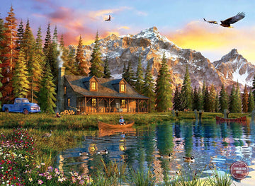 Anatolian Puzzle - Oldlook Cabin, 2000 Piece Jigsaw Puzzle, #3933