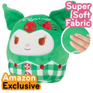 Squishmallows 8' Kuromi Plush – Ultra-Soft & Huggable Sanrio Collectible - Cute Gothic Kawaii Stuffed Toy For Kids & Adults For Fans, Bedtime Cuddles, & Decor – Officially Licensed