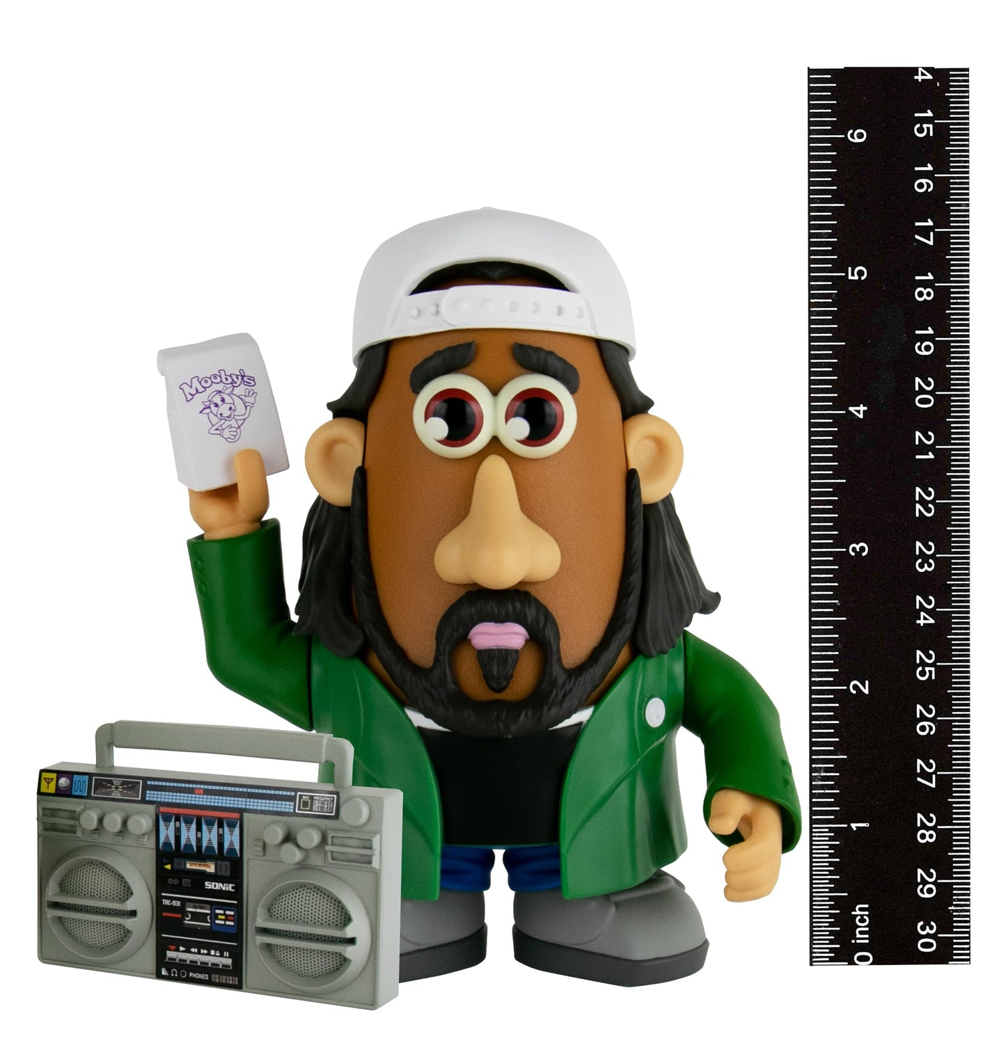 Poptaters Silent Bob - Includes 15 Removable, Interchangeable Facial And Body Parts Including One Surprise Potato Head Original Piece! Ages 8+