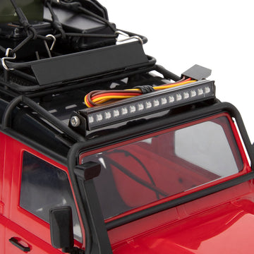 MEUS RACING TRX4M Roof Light Bar Headlights Kit with 16 Beads 8 Light Modes for MEUS TRX4M Ripper Body 1/18 RC Crawler Car Upgra