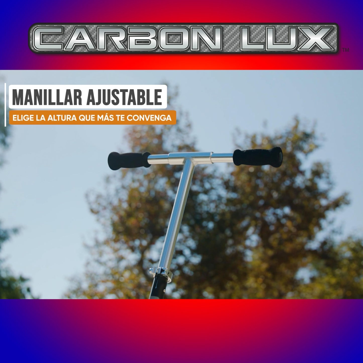 Razor Carbon Lux Scooter, Black