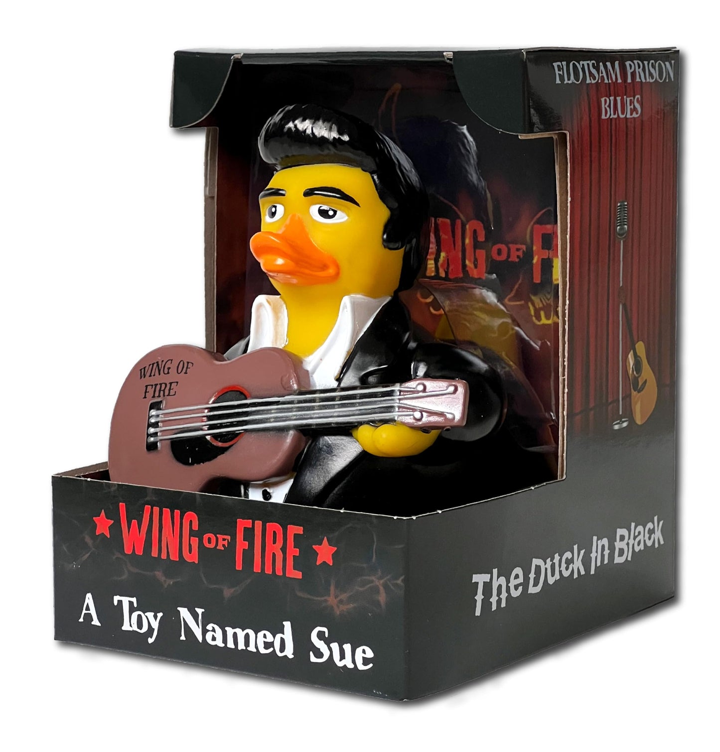 Celebriducks - Wing Of Fire - Floating Rubber Ducks - Collectible Bath Toy Gift For Kids & Adults Of All Ages