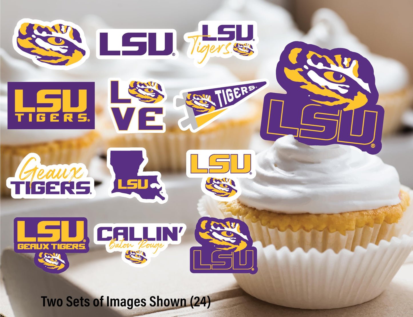 Lsu Party Supplies (42 Pieces) For Louisiana State University Graduation, Tailgating And Birthday Party Decorations With Lsu Ban