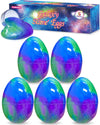 Tonberless 5 Pack Slime Filled Eggs Toys, Prefilled Easter Eggs Basket Stuffers for Teens Kids, Easter Egg Fillers Gifts Party F